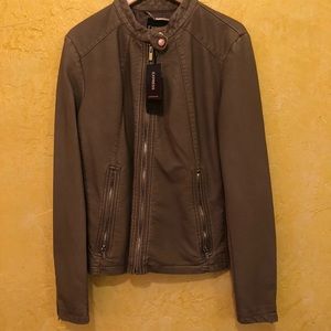 (Minus The) Leather Double Peplum Jacket